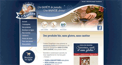 Desktop Screenshot of cuisinelangelique.com